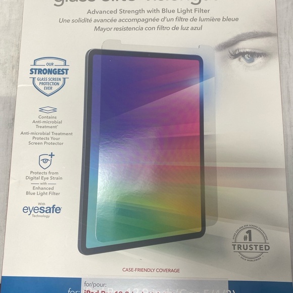 Glass Elite VisionGuard+ Screen Protector for iPad Pro 12.9 inch - Picture 3 of 7